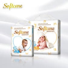 SoftCare Ultra Baby Diapers - Newborn