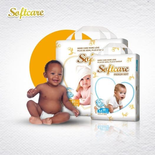 SoftCare Ultra Baby Diapers - Small