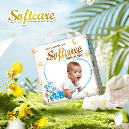 SoftCare Ultra Baby Diapers - Large