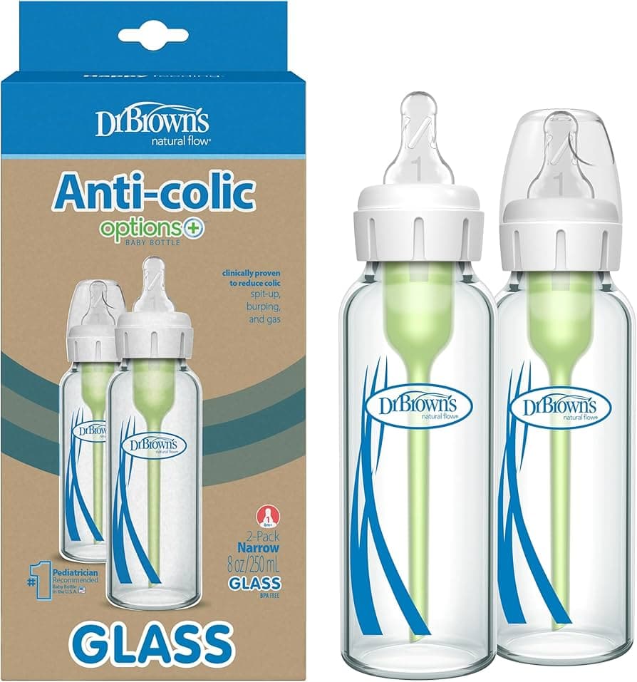 Dr. Brown's Natural Flow Glass Baby Bottle