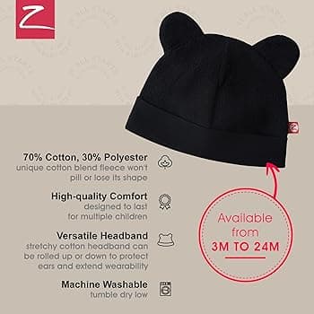 Zutano Unisex Baby Cotton Beanie Hat 3-Pack